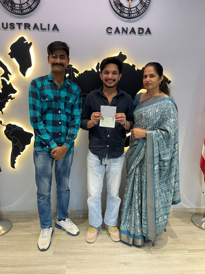 Happy LifeRoute client with visa